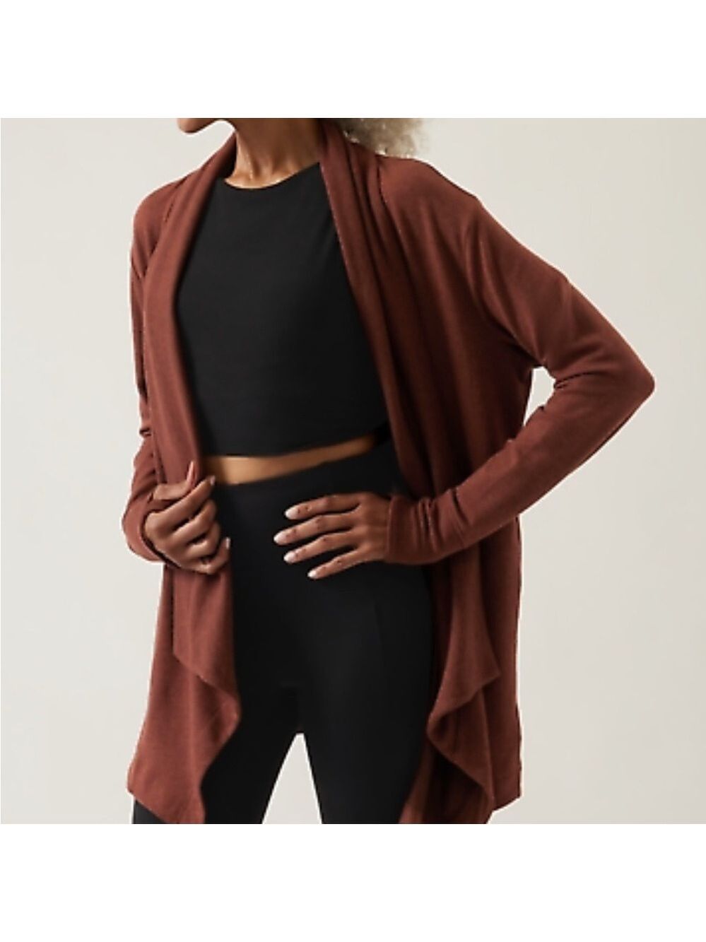 Athleta Pranayama Wrap Cadigan Size Small